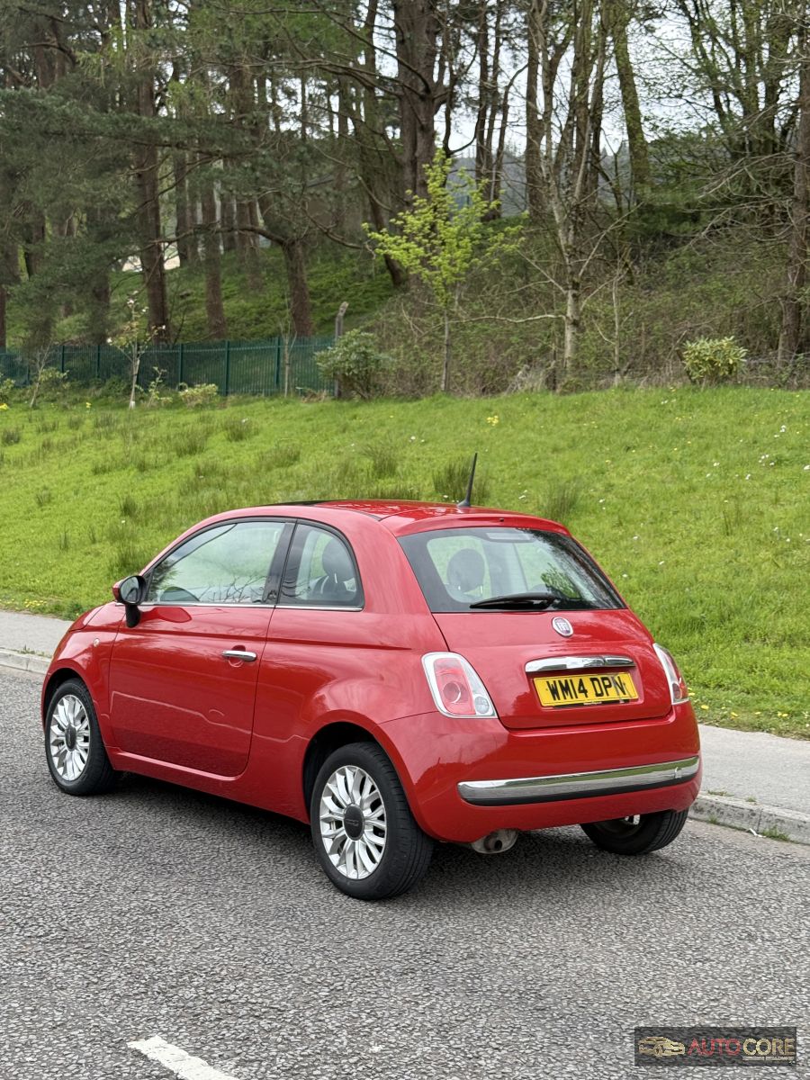2014 Fiat 500 Petrol — Red — Sunroof – photo 2