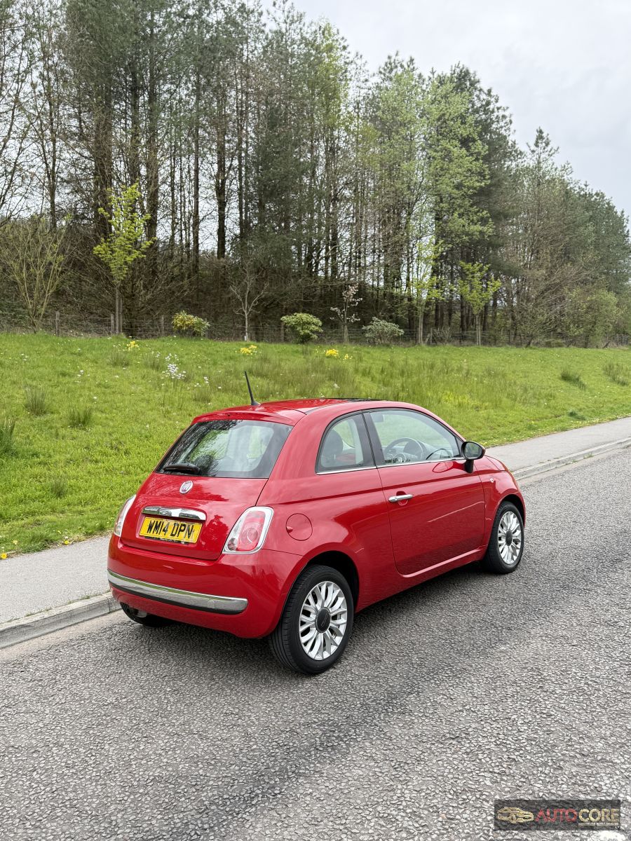 2014 Fiat 500 Petrol — Red — Sunroof – photo 4