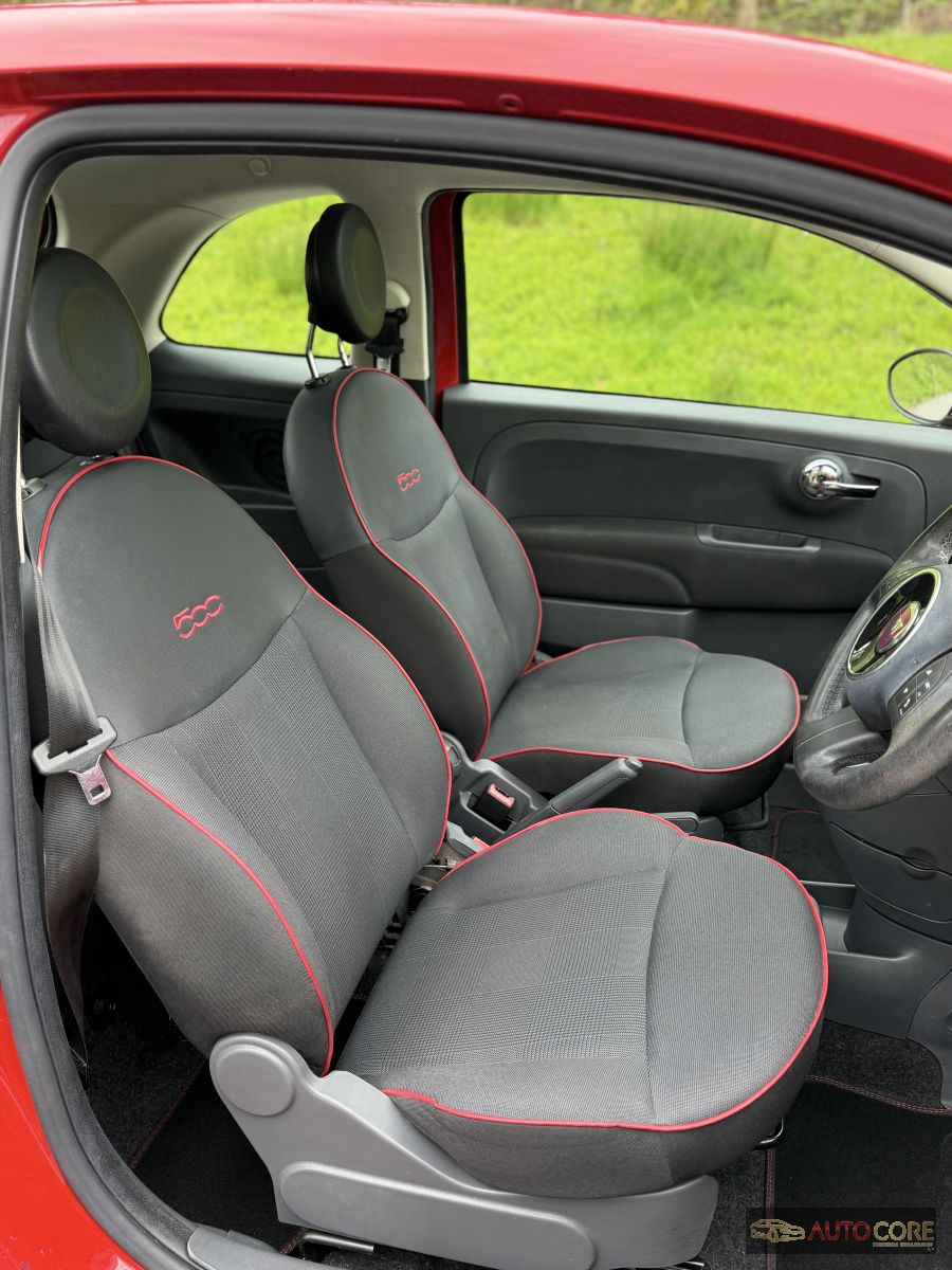 2014 Fiat 500 Petrol — Red — Sunroof – photo 9