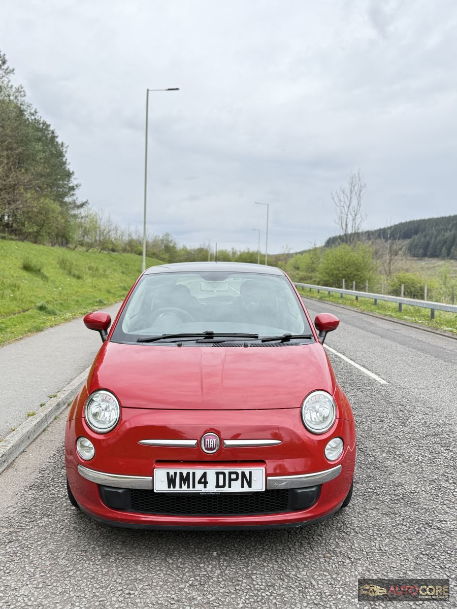 2014 Fiat 500 Petrol — Red — Sunroof – photo 13