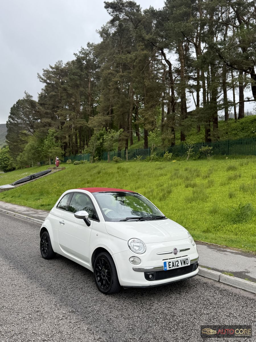 2012 Fiat 500 Lounge Convertible 